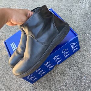 Birkenstock’s black booties